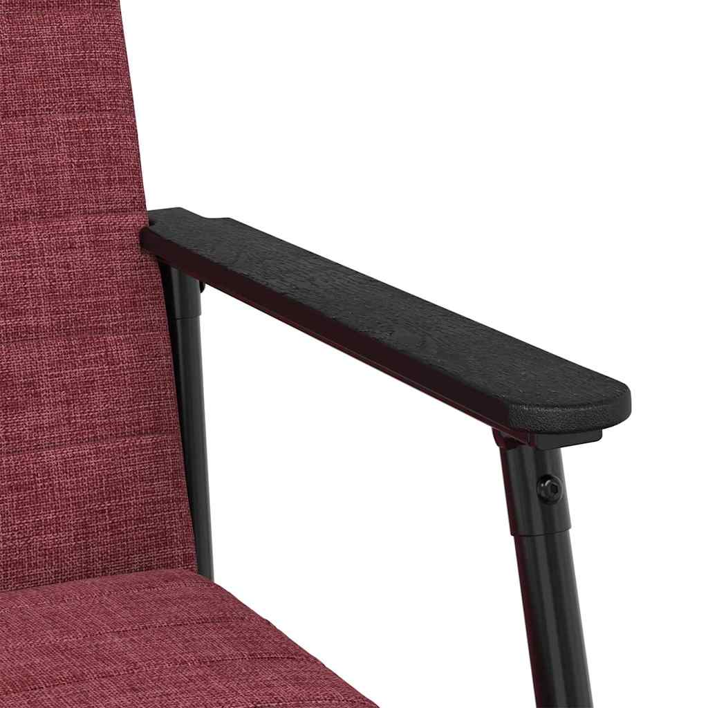 fotelja Vinska crvena 59 x 75 x 78 cm tkanina