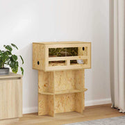 Terarij Smeđa 60 x 30 x 30 cm OSB