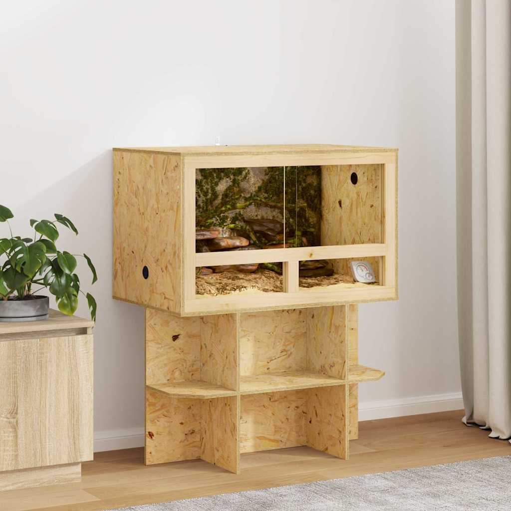 Osnovica za terarij Smeđa 80 x 50 x 50 cm OSB