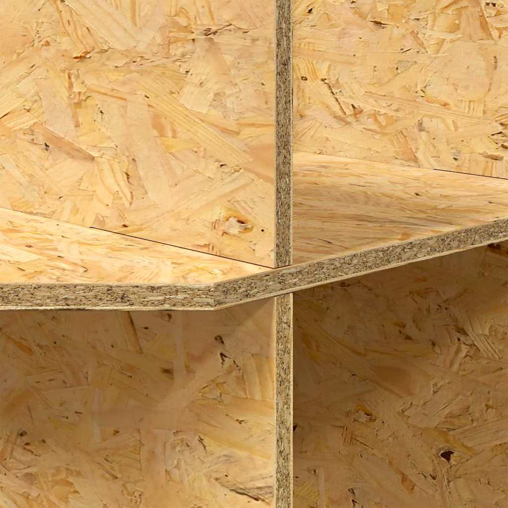 Osnovica za terarij s policom Smeđa 40 x 40 x 50 cm OSB