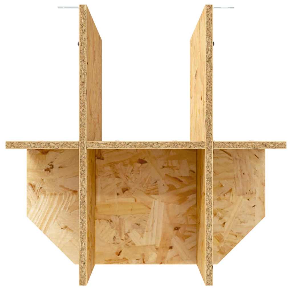 Osnovica za terarij s policom Smeđa 40 x 40 x 50 cm OSB