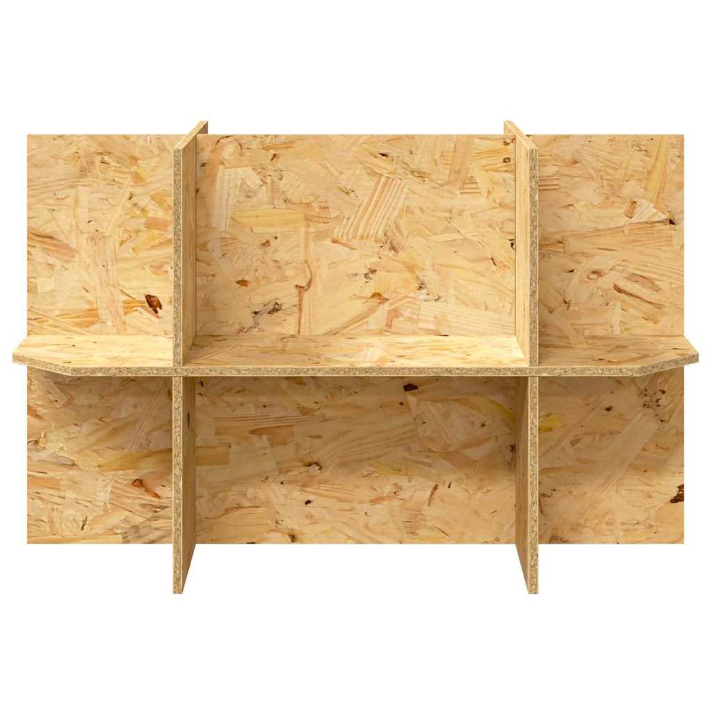 Osnovica za terarij s policom Smeđa 80 x 40 x 50 cm OSB