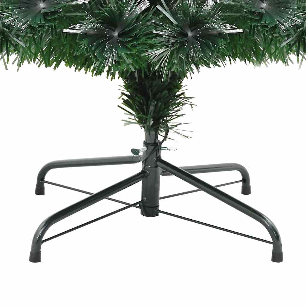 Umjetno božićno drvce s 120 LED svjetlima Zelena 120 cm PVC