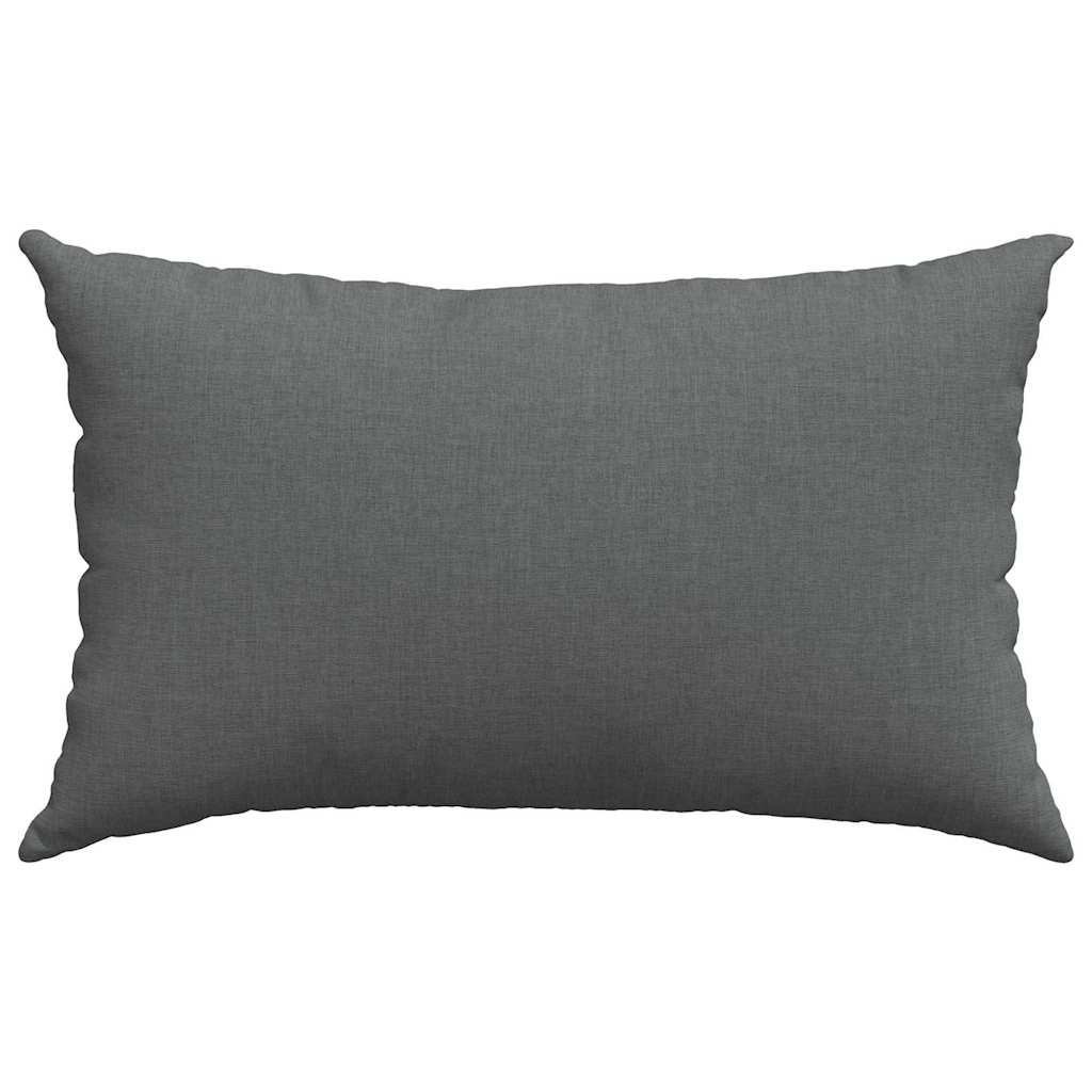 Jastučići za sofu 2 pcs Tamno siva 50 x 30 cm tkanina