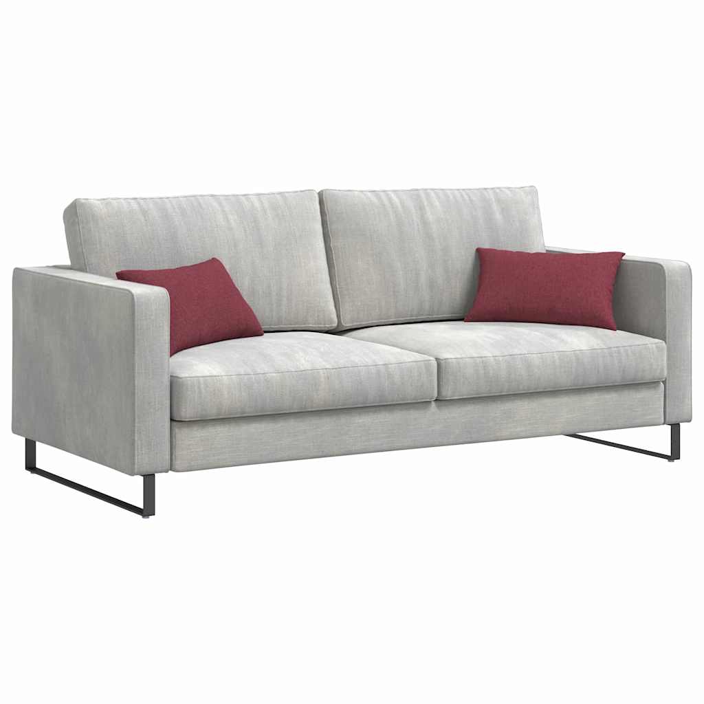 Jastučići za sofu 2 pcs Vinska crvena 50 x 30 cm tkanina
