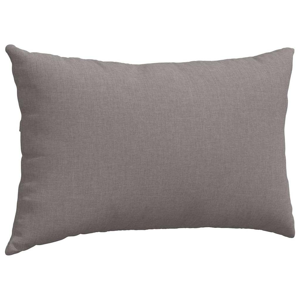 Jastučići za sofu 2 pcs Sivo-smeđa 50 x 30 cm tkanina