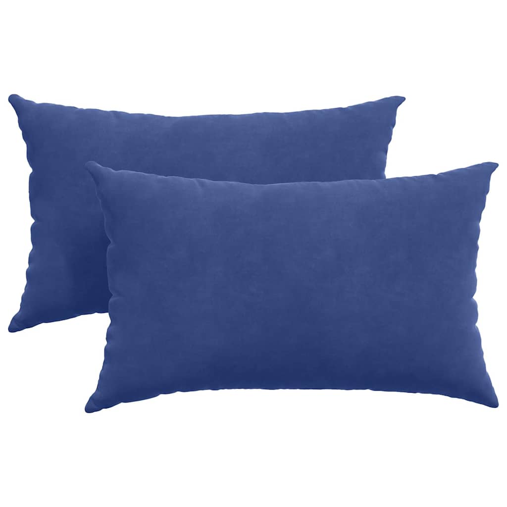 Jastučići za sofu 2 pcs Policijska plava 50 x 30 cm