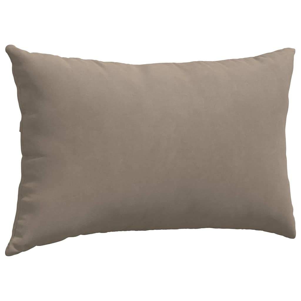 Jastučići za sofu 2 pcs Sivo-smeđa 50 x 30 cm tkanina