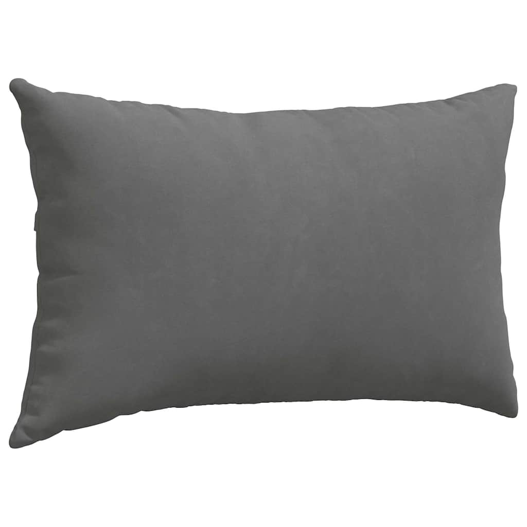 Jastučići za sofu 2 pcs Tamno siva 50 x 30 cm tkanina