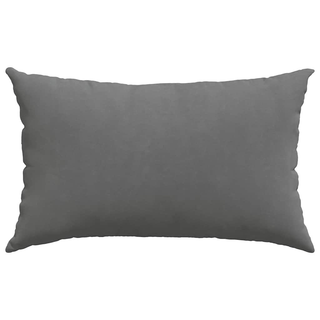 Jastučići za sofu 2 pcs Tamno siva 50 x 30 cm tkanina
