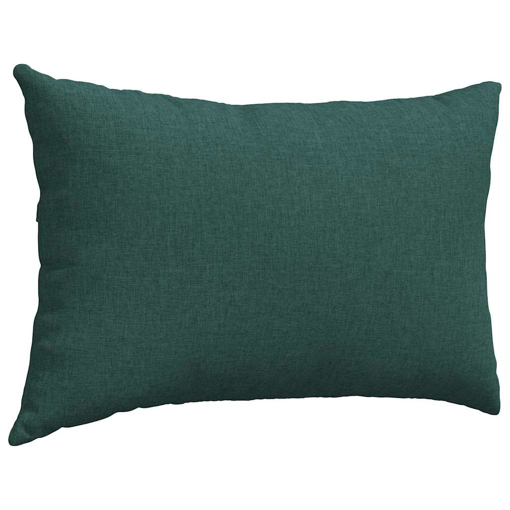 Jastučići za sofu 2 pcs Tamnozelena 60 x 40 cm tkanina