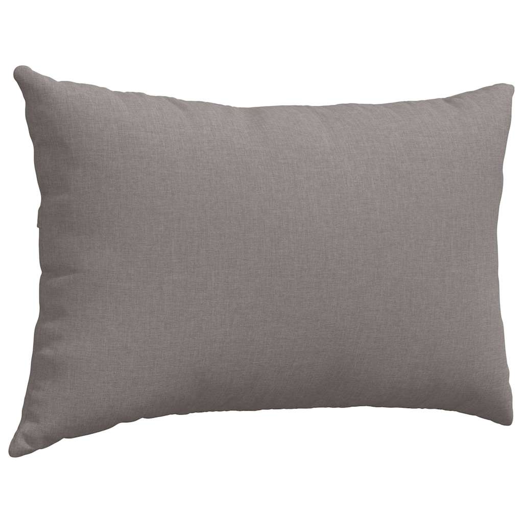 Jastučići za sofu 2 pcs Sivo-smeđa 60 x 40 cm tkanina