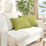 Jastučići za sofu 2 pcs Svijetlo zelena 60 x 40 cm tkanina