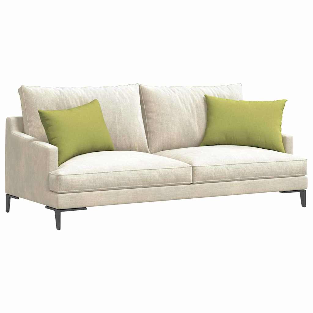 Jastučići za sofu 2 pcs Svijetlo zelena 60 x 40 cm tkanina