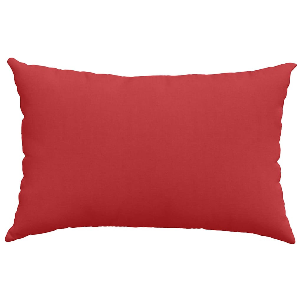 Jastučići za sofu 2 pcs Crvena 60 x 40 cm tkanina