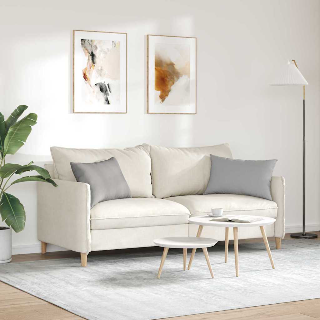Jastučići za sofu 2 pcs Oblačnosiva 60 x 40 cm tkanina