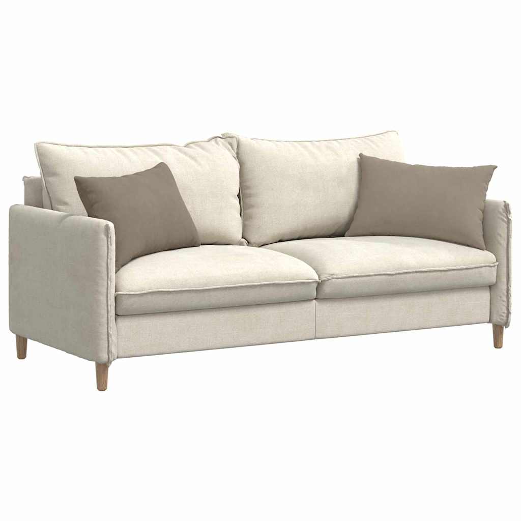 Jastučići za sofu 2 pcs Sivo-smeđa 60 x 40 cm tkanina