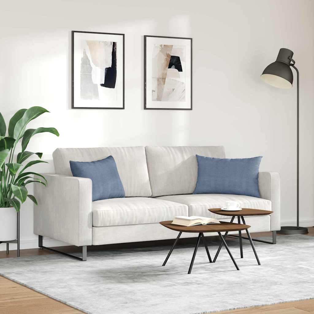 Jastučići za sofu 2 pcs Plava 60 x 40 cm Kordura tekstil