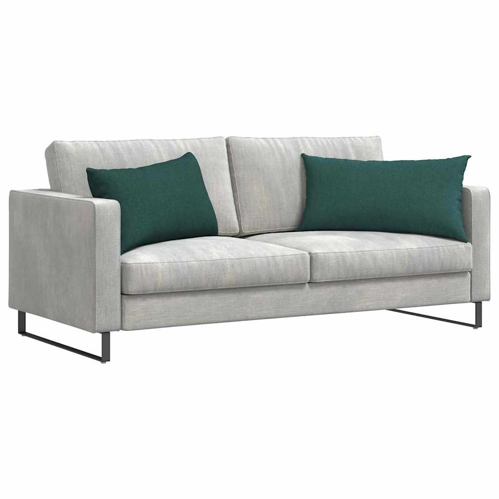 Jastučići za sofu 2 pcs Tamnozelena 80 x 40 cm tkanina