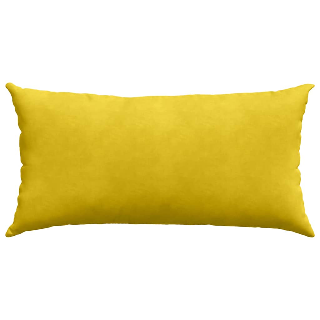 Jastučići za sofu 2 pcs Žuta 80 x 40 cm Kordura tekstil