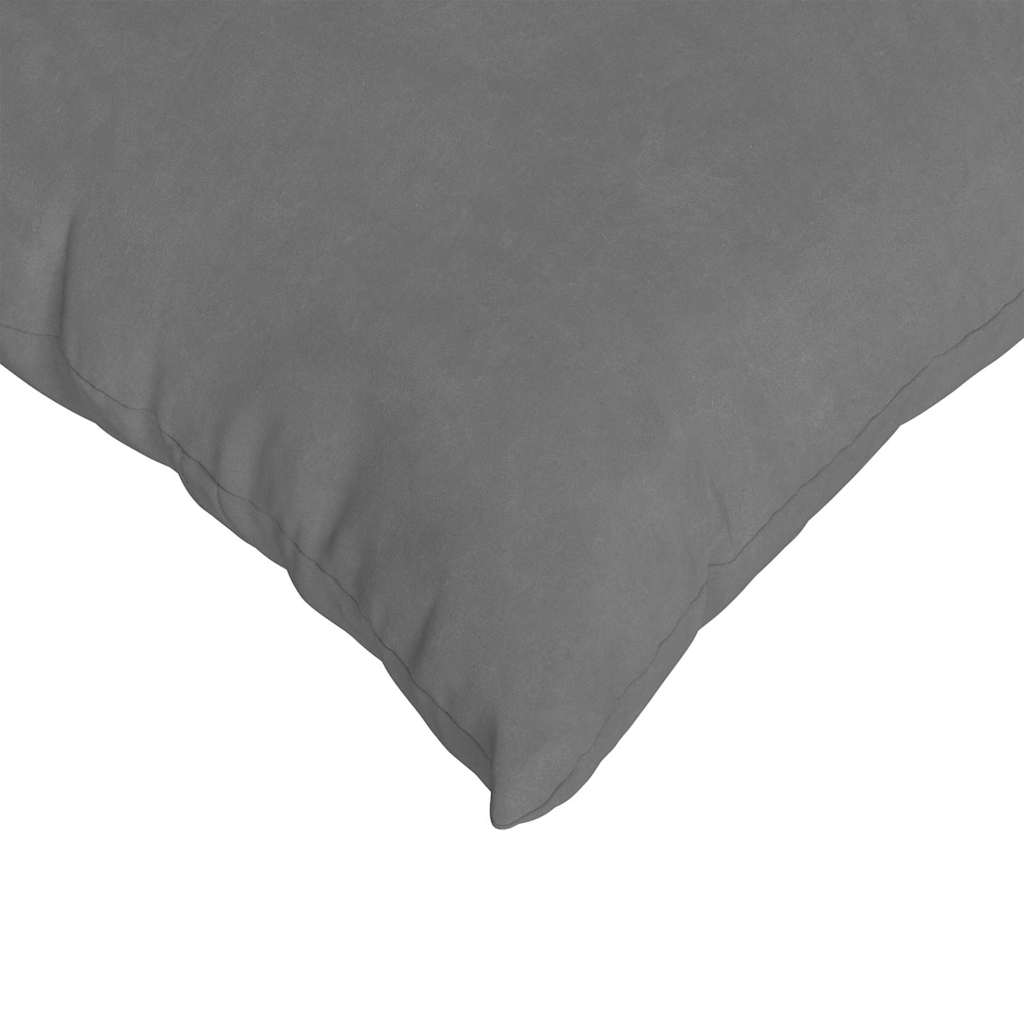 Jastučići za sofu 2 pcs Tamno siva 80 x 40 cm tkanina