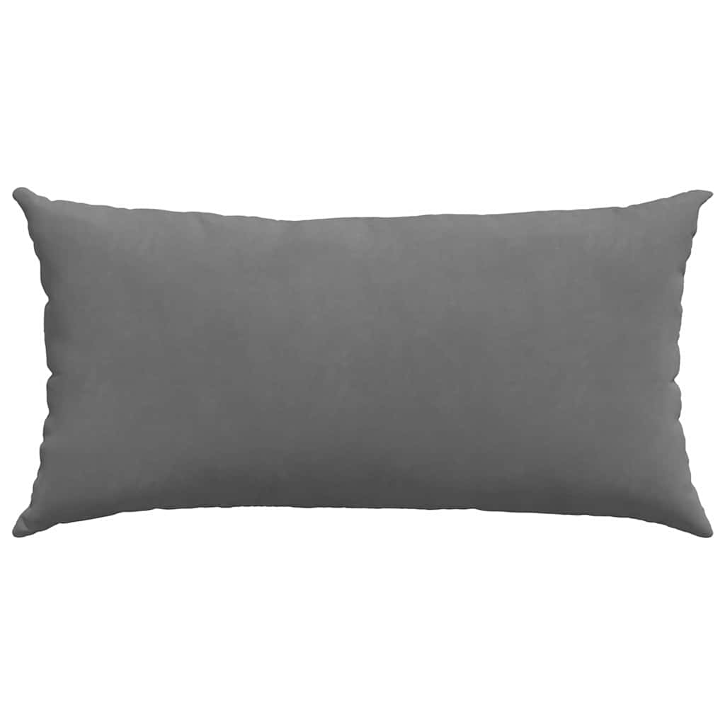 Jastučići za sofu 2 pcs Tamno siva 80 x 40 cm tkanina