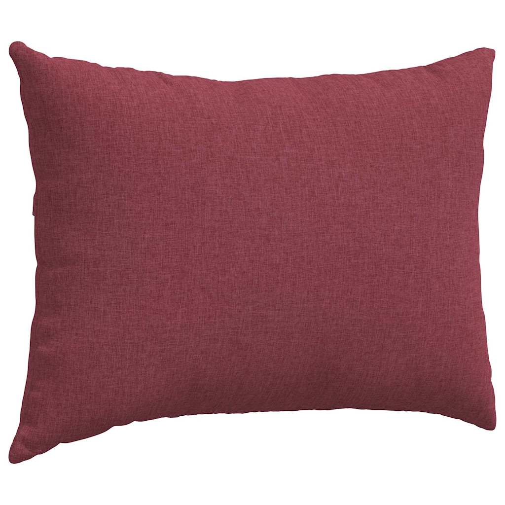 Jastučići za sofu 2 pcs Vinska crvena 70 x 50 cm tkanina