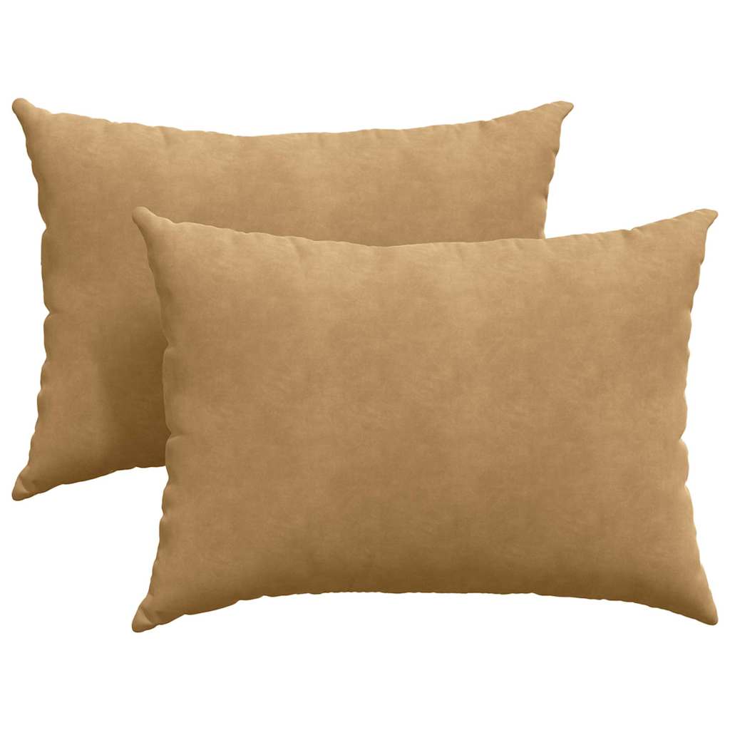 Jastučići za sofu 2 pcs Smeđa 70 x 50 cm Kordura tekstil
