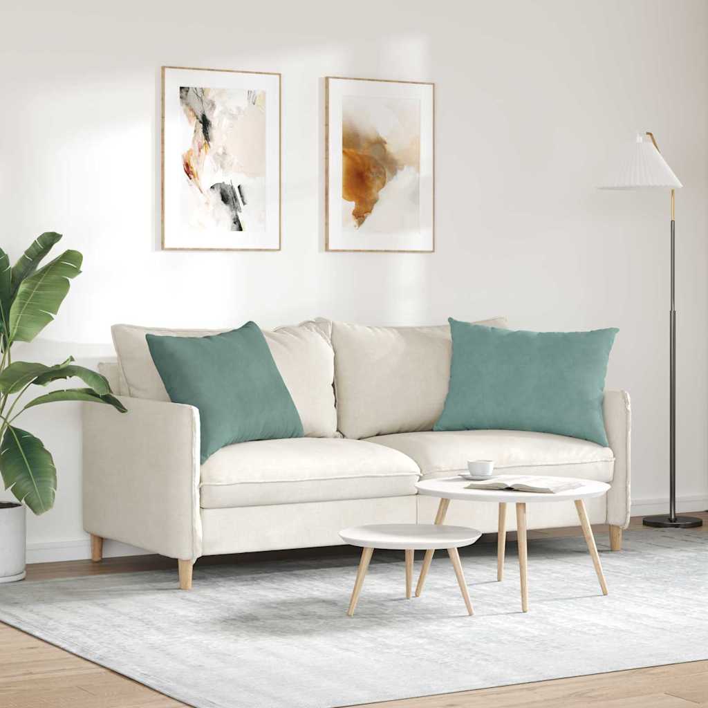 Jastučići za sofu 2 pcs Morska zelena 70 x 50 cm