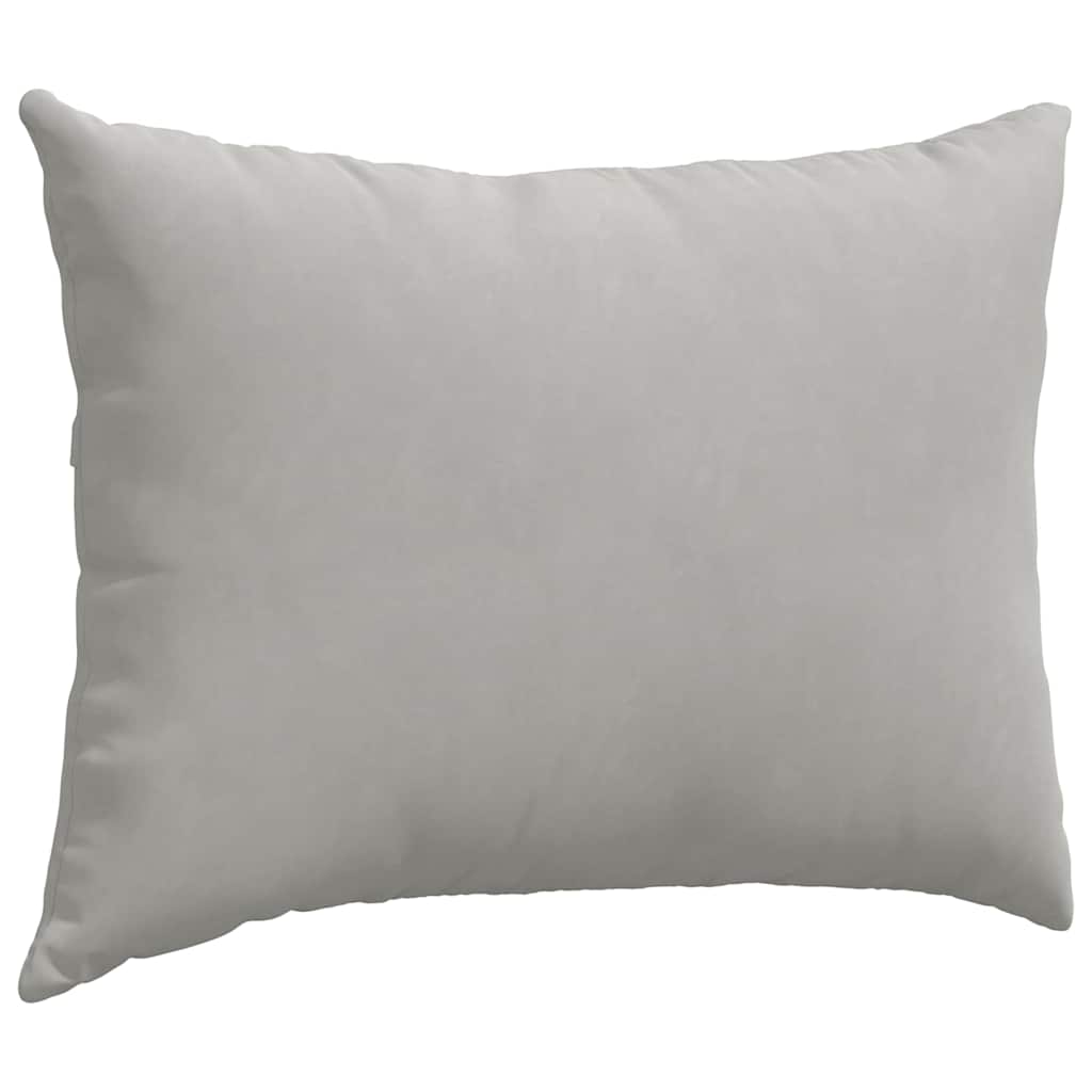 Jastučići za sofu 2 pcs Svijetlo siva 70 x 50 cm tkanina