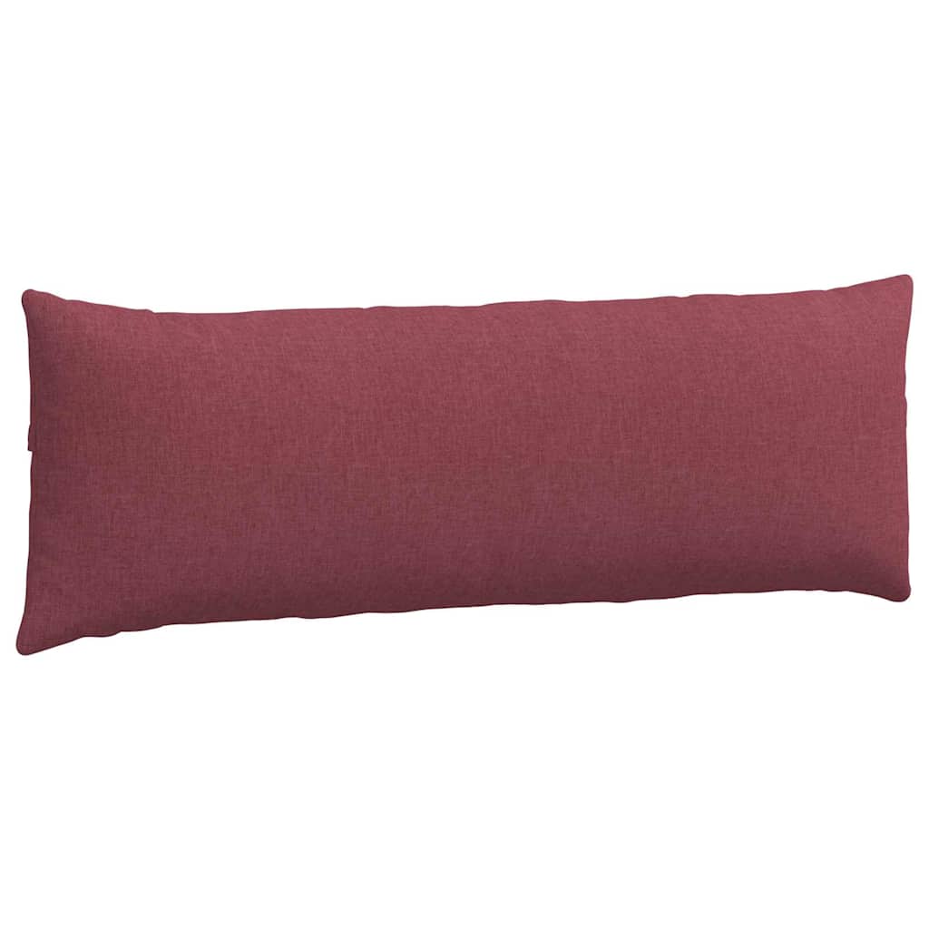 Jastučići za sofu 2 pcs Vinska crvena 120 x 40 cm tkanina