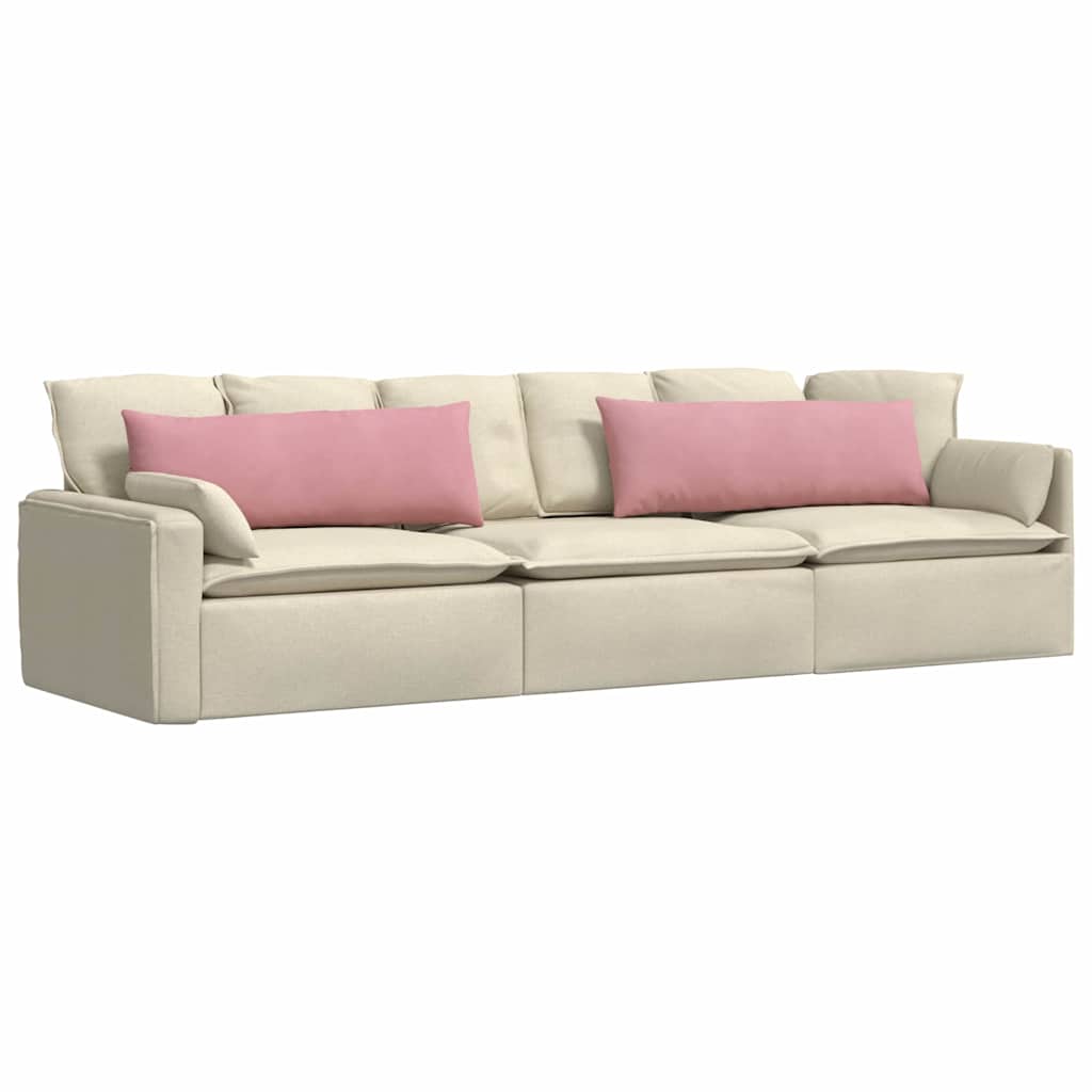 Jastučići za sofu 2 pcs Ružičasta 120 x 40 cm Kordura tekstil
