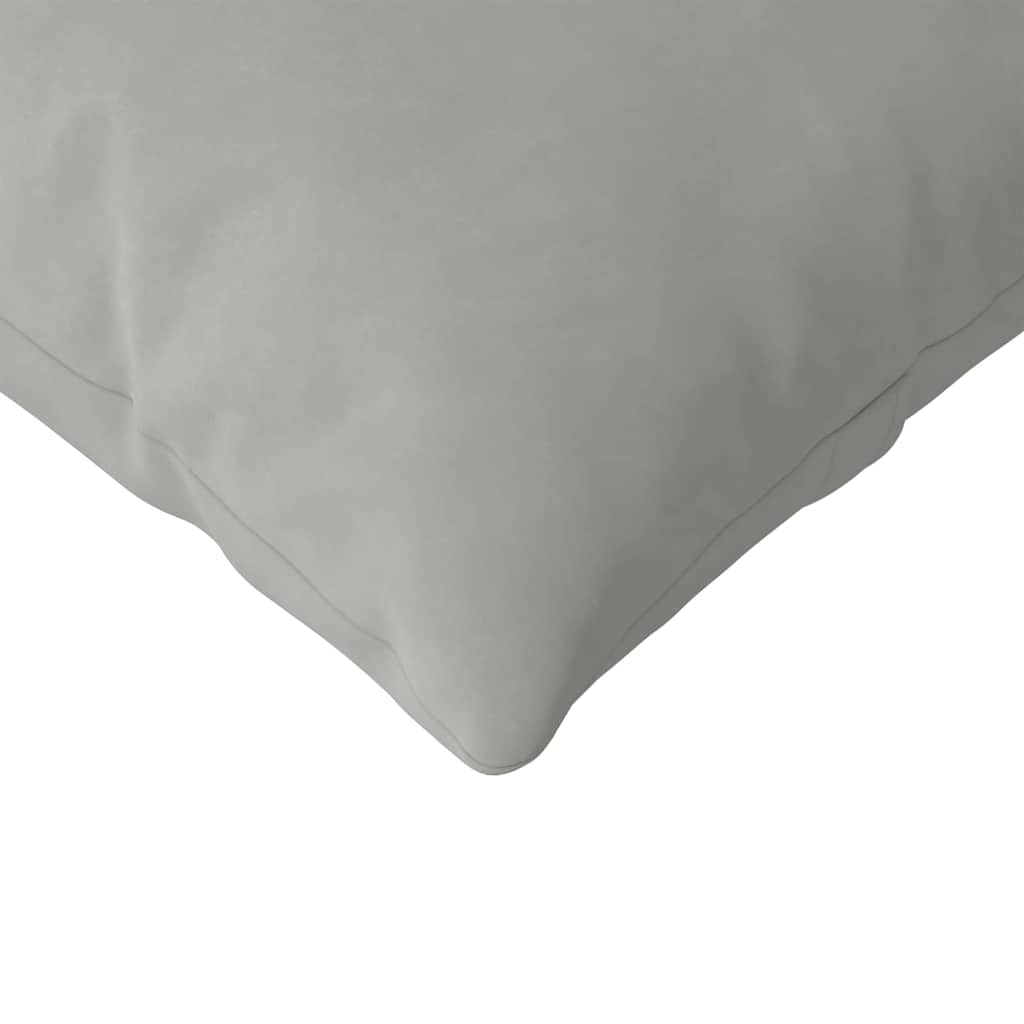 Jastučići za sofu 2 pcs Svijetlo siva 120 x 40 cm tkanina