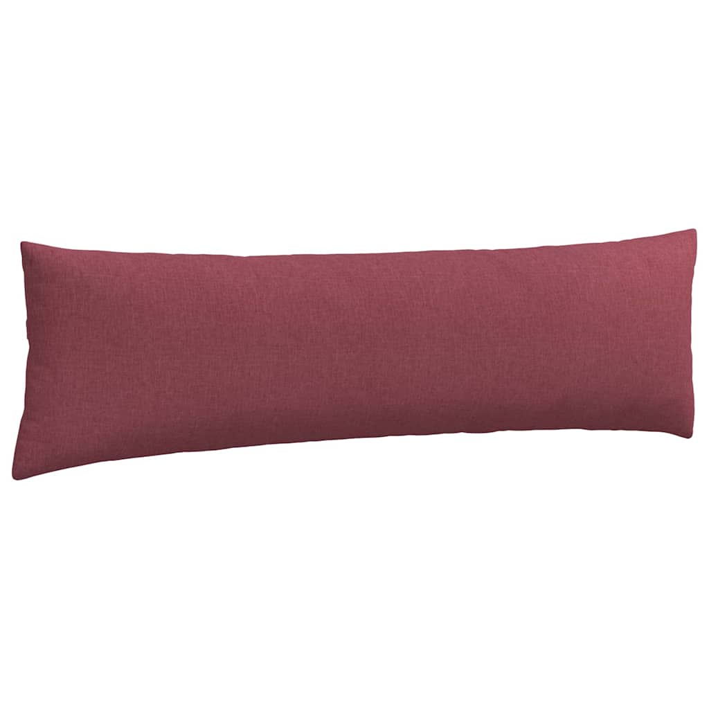 Jastučići za sofu 2 pcs Vinska crvena 145 x 40 cm tkanina