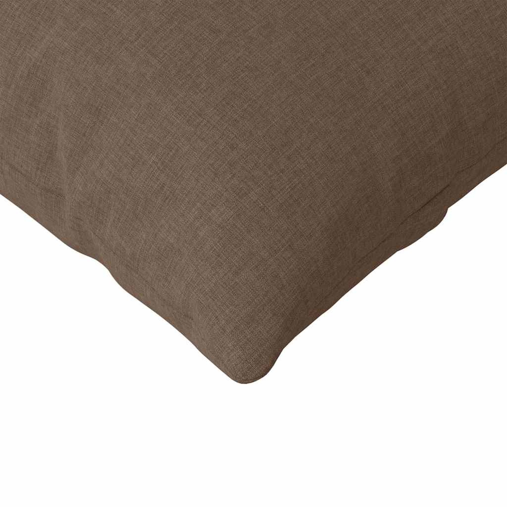 Jastučići za sofu 2 pcs Smeđa 145 x 40 cm tkanina