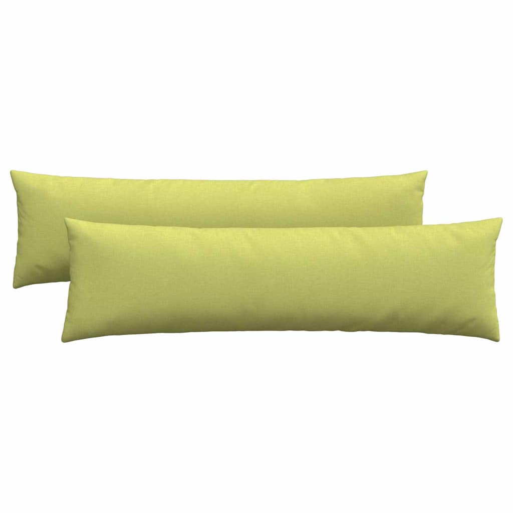 Jastučići za sofu 2 pcs Svijetlo zelena 145 x 40 cm tkanina