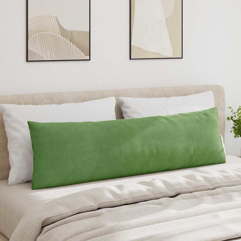 Jastučići za sofu 2 pcs Svijetlo zelena 145 x 40 cm