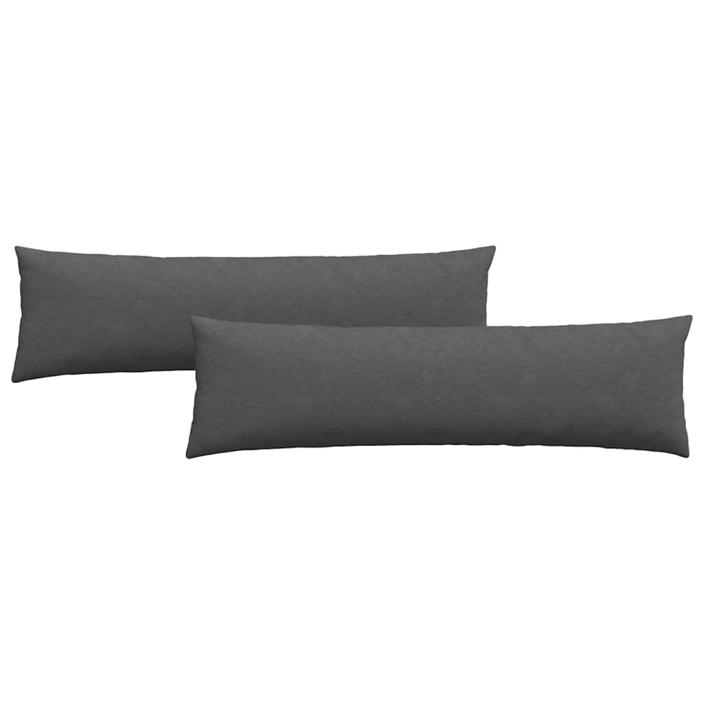 Jastučići za sofu 2 pcs Tamno siva 145 x 40 cm Kordura tekstil