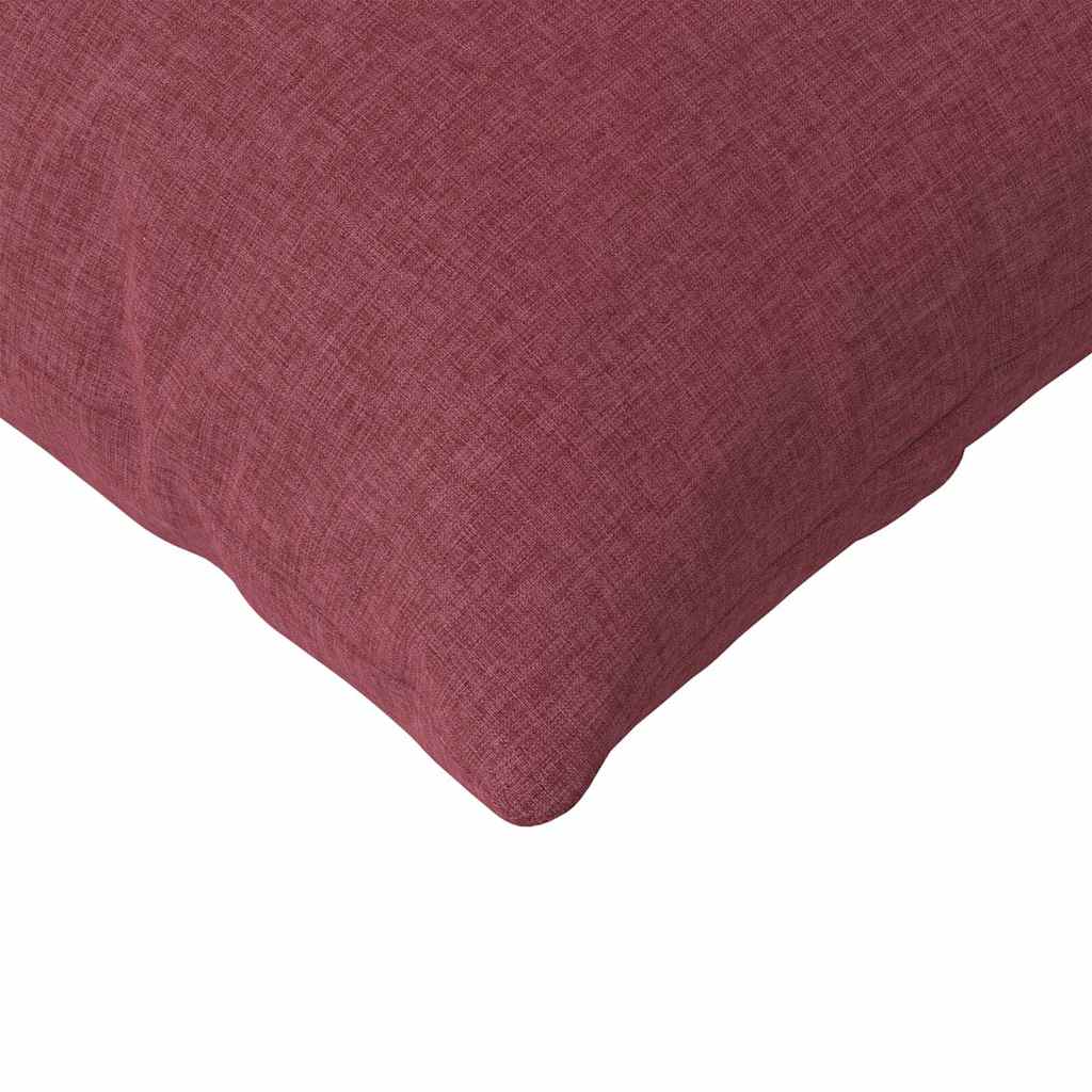 Jastučići za sofu 2 pcs Vinska crvena 200 x 40 cm tkanina
