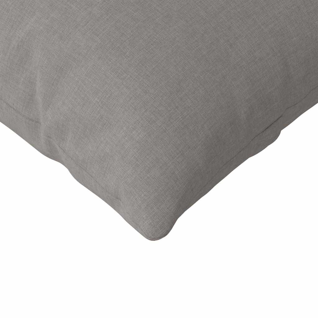 Jastučići za sofu 2 pcs Sivo-smeđa 200 x 40 cm tkanina