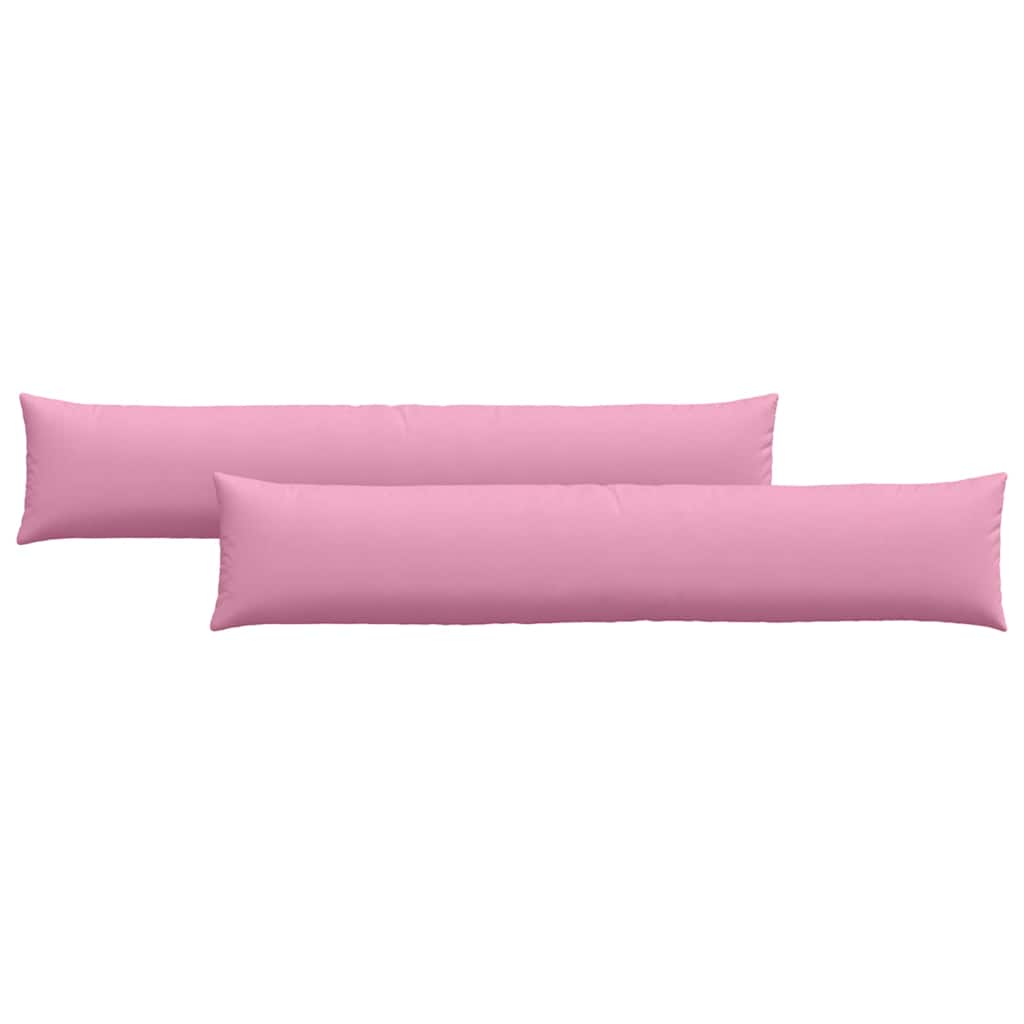 Jastučići za sofu 2 pcs Ružičasta 200 x 40 cm tkanina