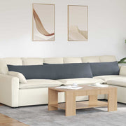 Jastučići za sofu 2 pcs Tamno siva 200 x 40 cm Kordura tekstil