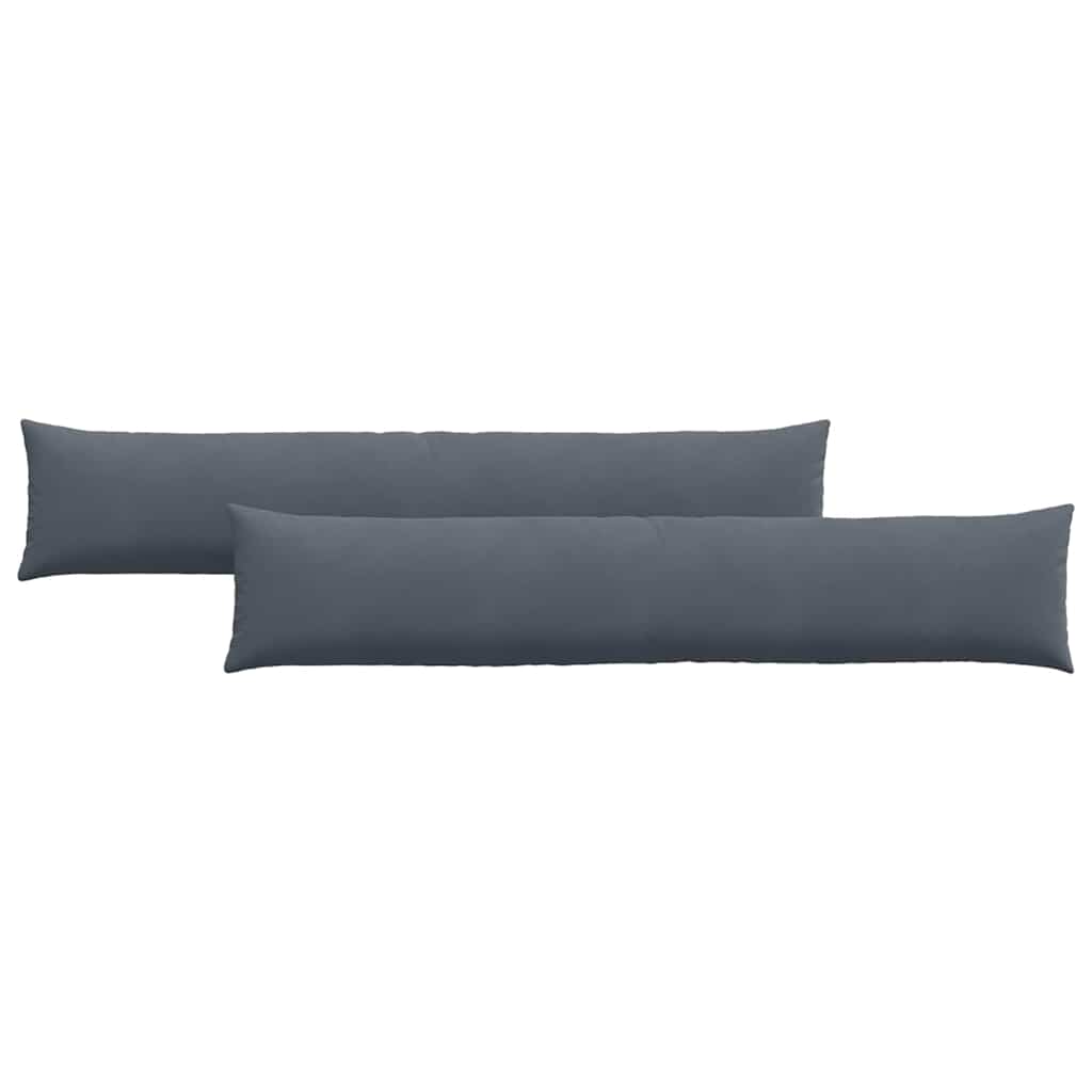 Jastučići za sofu 2 pcs Tamno siva 200 x 40 cm Kordura tekstil