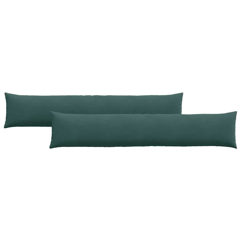 Jastučići za sofu 2 pcs Tamnozelena 200 x 40 cm Kordura tekstil