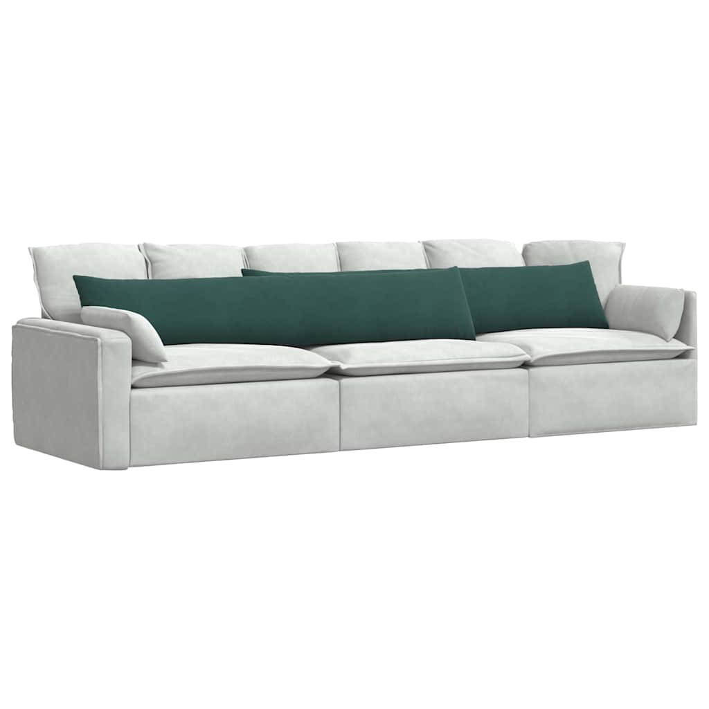 Jastučići za sofu 2 pcs Tamnozelena 200 x 40 cm Kordura tekstil
