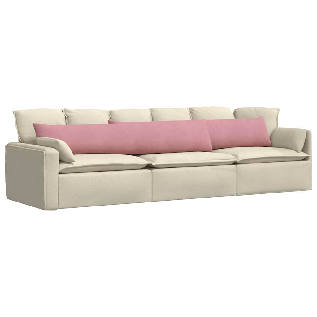 Jastučići za sofu 2 pcs Ružičasta 200 x 40 cm Kordura tekstil