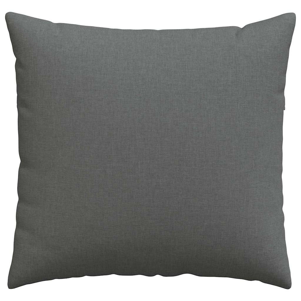 Jastučići za sofu 2 pcs Tamno siva 45 x 45 cm tkanina