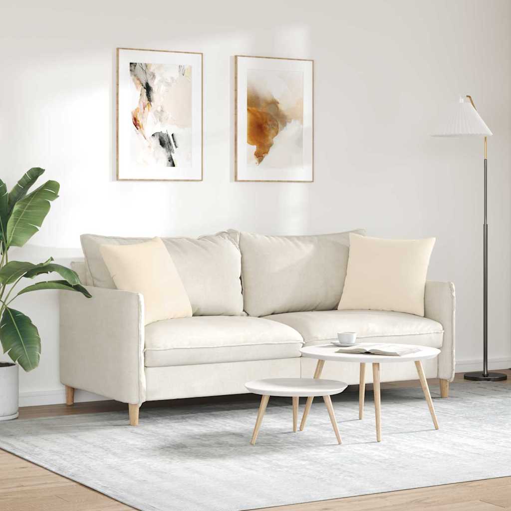 Jastučići za sofu 2 pcs Bež 45 x 45 cm tkanina