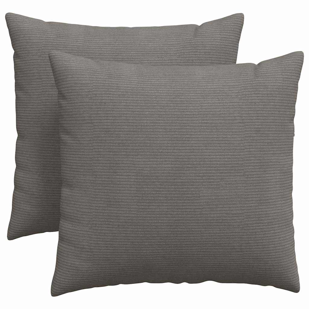 Jastučići za sofu 2 pcs Svjetlosiva 45 x 45 cm Kordura tekstil