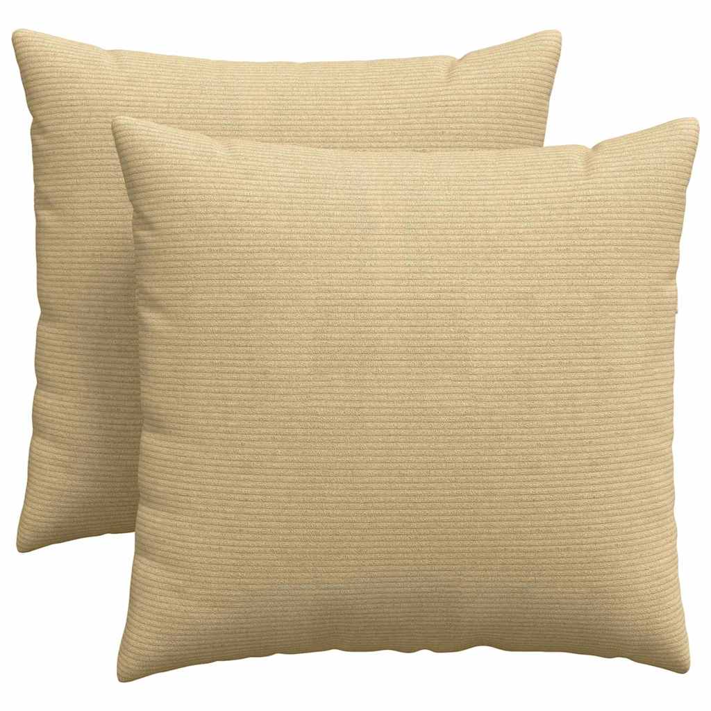 Jastučići za sofu 2 pcs Siva zelena 45 x 45 cm Kordura tekstil